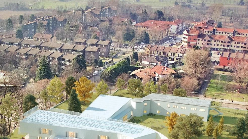 Il rendering di come sarà la scuola Il rendering di come sarà la scuola