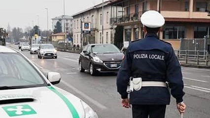 Una pattuglia della polizia locale dell’Unione comuni sul Serio Una pattuglia della polizia locale dell’Unione comuni sul Serio