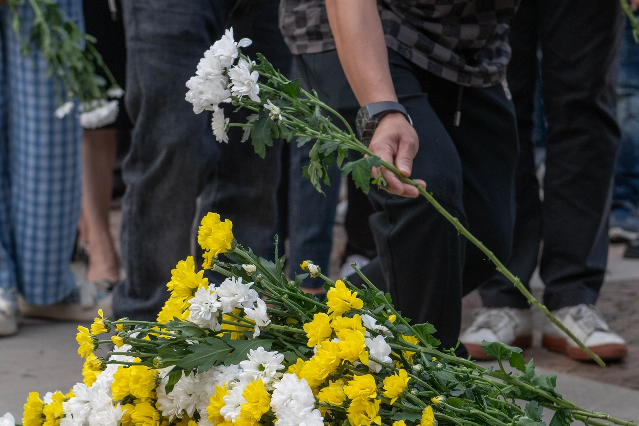 Commemorazione per le vittime nel rogo doloso di via  Cantoni