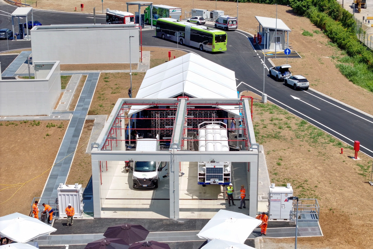 La prima stazione di rifornimento a idrogeno in Lombardia