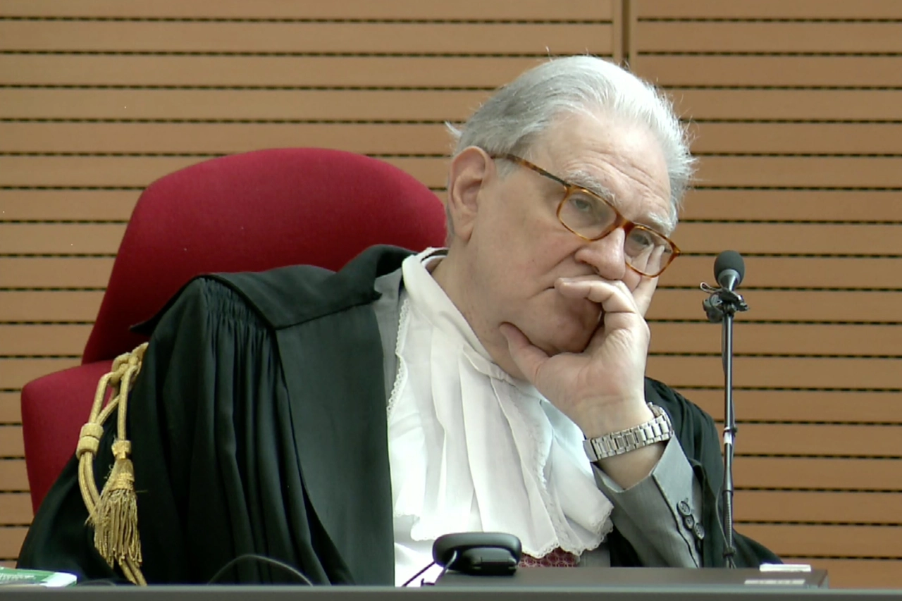 Il presidente della Corte d'Appello di Brescia Antonio Minervini