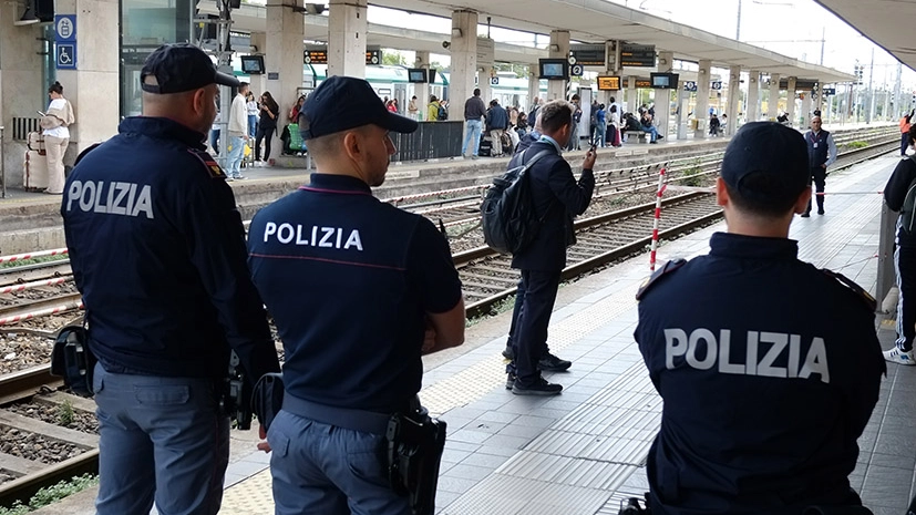 La gang era stata fermata dalla polizia ferroviaria La gang era stata fermata dalla polizia ferroviaria