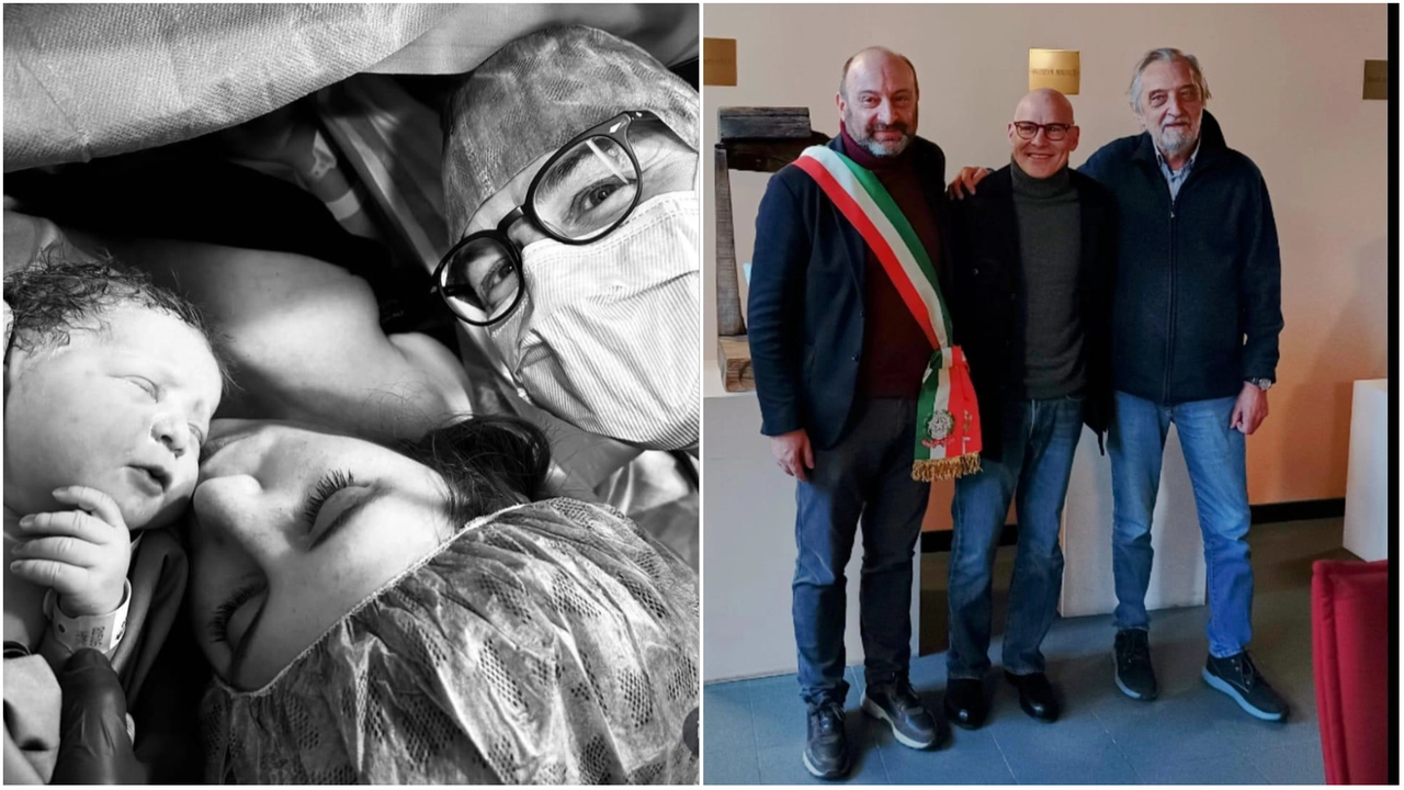 Il selfie pubblicato su Instagram da Jacques Villeneuve; a destra, il giorno del conseguimento della cittadinanza italiana in municipio a Somma Il selfie pubblicato su Instagram da Jacques Villeneuve; a destra, il giorno del conseguimento della cittadinanza italiana in municipio a Somma