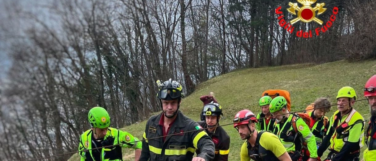 Valmadrera, escursionista soccorsa sul sentiero San Tommaso