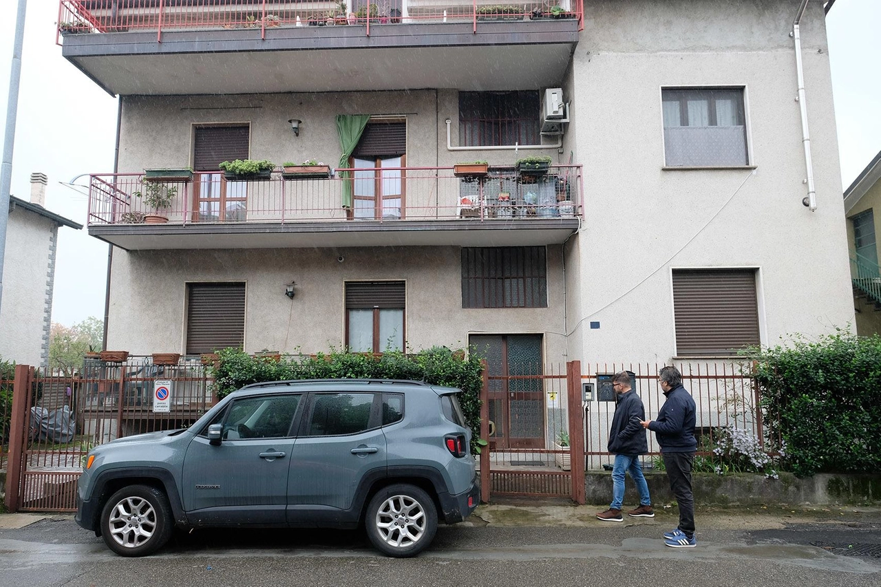 La casa dove è avvenuto l'omicidio (Radaelli)