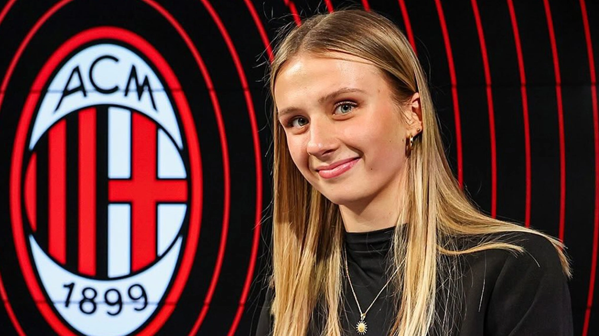 Lavinia Tornaghi ha firmato il suo primo contratto da professionista con il Milan