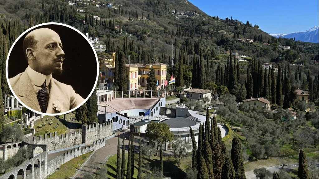 Il Vittoriale e Gabriele D'Annunzio Il Vittoriale e Gabriele D'Annunzio
