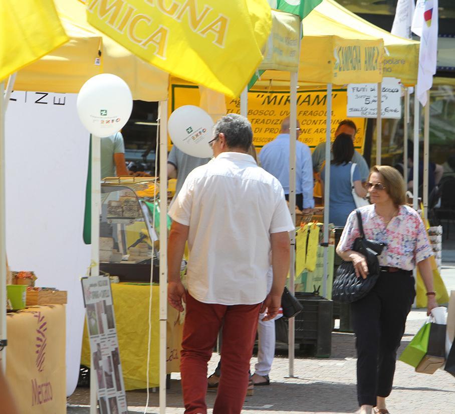 La campagna in città. Ecco il mercato agricolo La campagna in città. Ecco il mercato agricolo