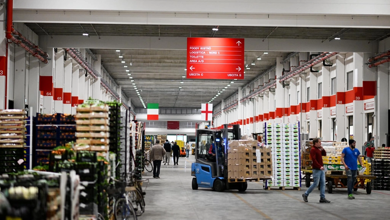 Ortomercato di Milano  (foto Facebook Beppe Sala)