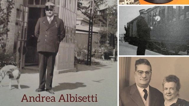 Andrea Albisetti, il pannello commemorativo