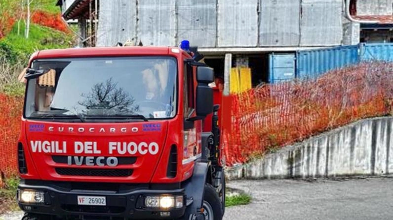 La villetta e il cantiere dove è avvenuto l’incidente