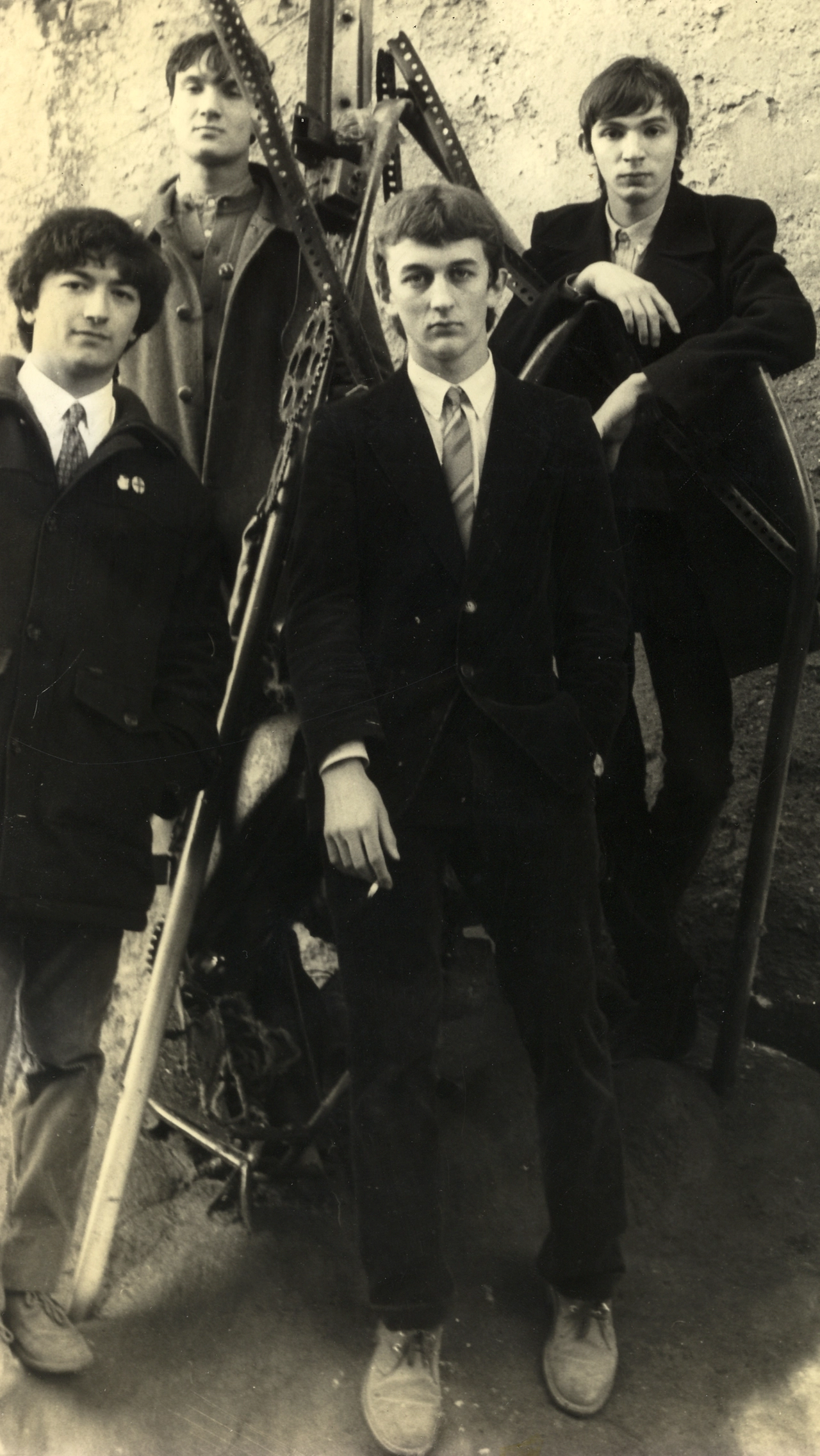 I Mads degli esordi, in una foto scattata nel 1981 al Leoncavallo