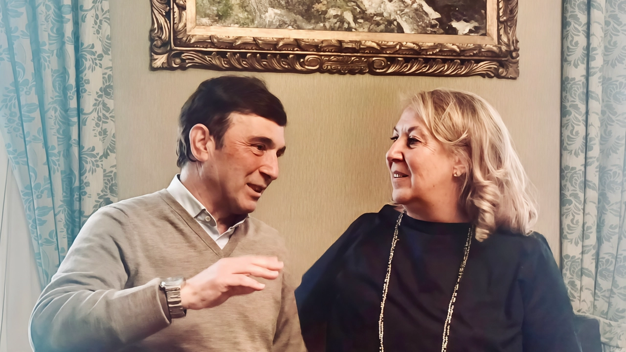 Un momento dell’incontro tra il presidente dei commercianti Renato Scarano e la vicesindaco Marzia Segù (Sacchiero)