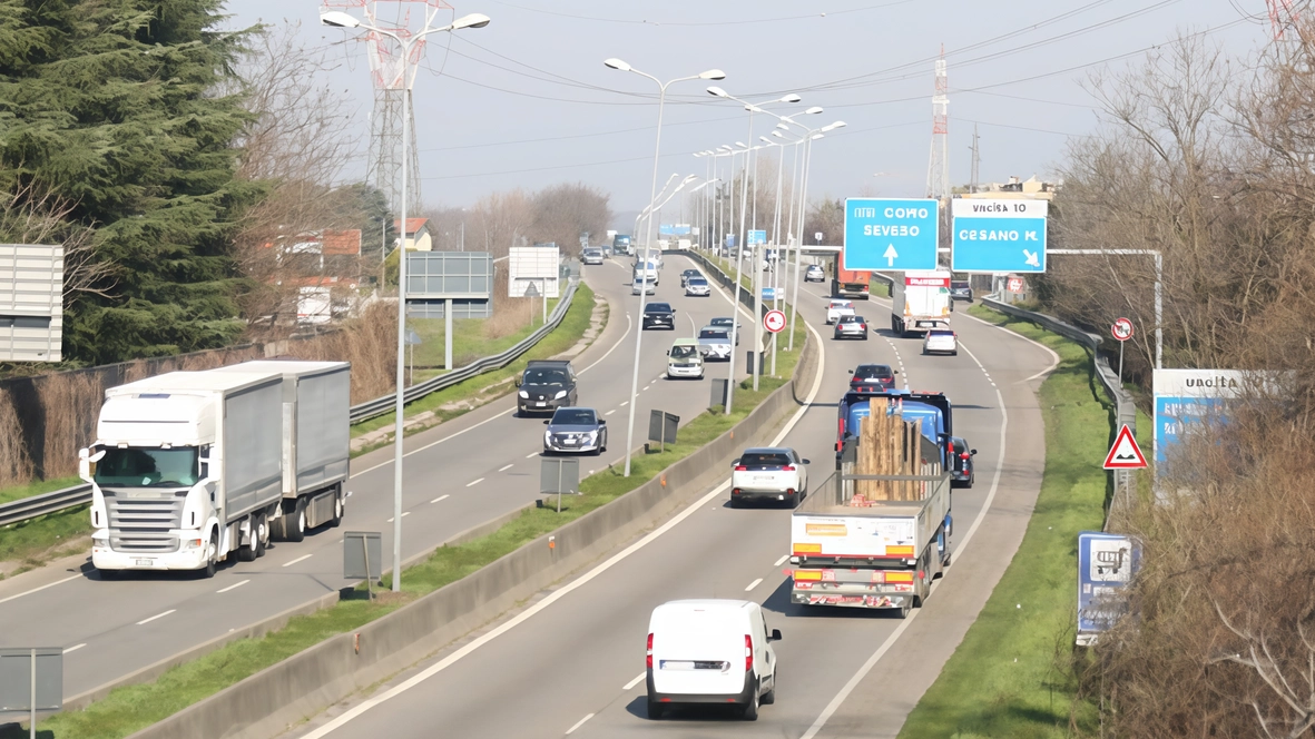 Con l’avanzare delle ruspe di Pedemontana il tratto dell’attuale Milano-Meda oggi gratuito sarà trasformato in autostrada e messo a pedaggio con il rischio che tanti veicoli si riversino sulla viabilità locale per risparmiare Con l’avanzare delle ruspe di Pedemontana il tratto dell’attuale Milano-Meda oggi gratuito sarà trasformato in autostrada e messo a pedaggio con il rischio che tanti veicoli si riversino sulla viabilità locale per risparmiare