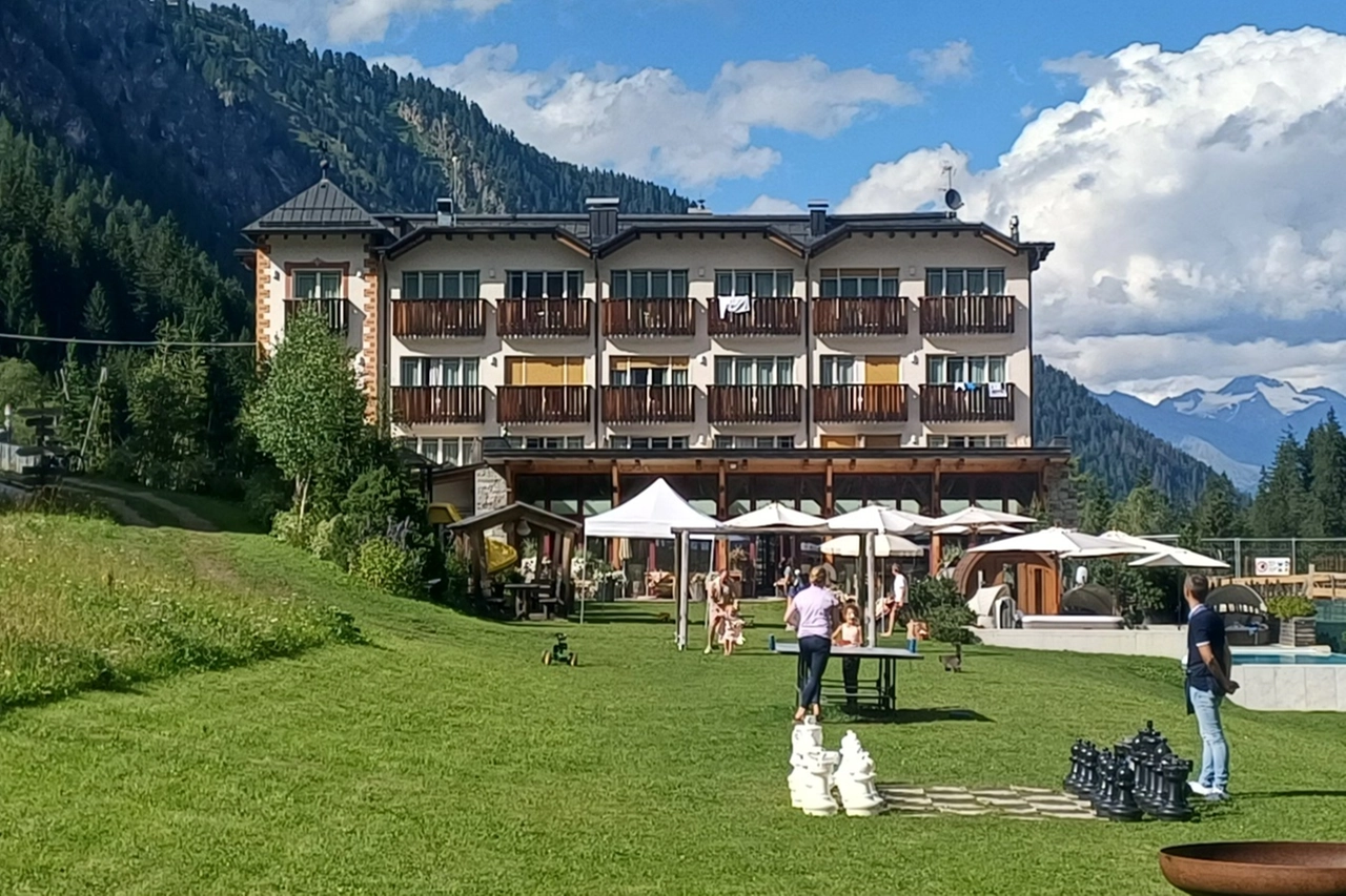 L'hotel Bella Vista a Trafoi