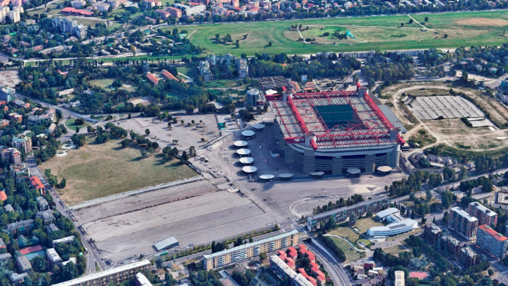 Milano, il vecchio Meazza