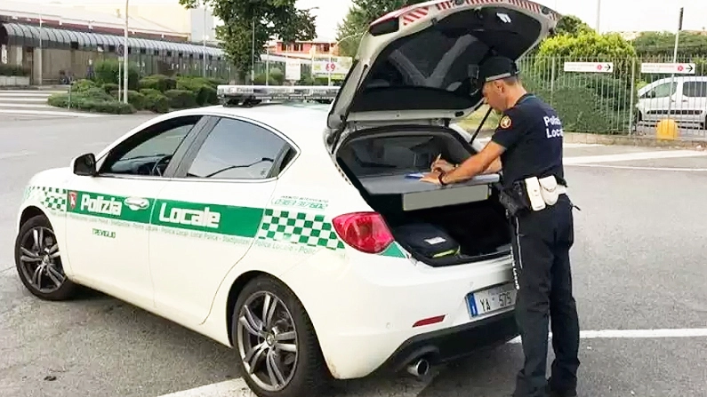 L'ispezione è stata condotta dalla Polizia locale di Bergamo