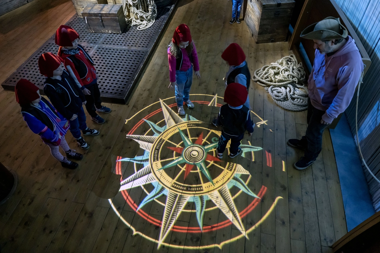 Laboratori al Museo della Scienza, viaggi per mare (foto di Elena Galimberti)