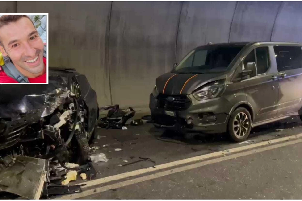 Marco Contessi, 39 anni, morto nell'incidente in galleria