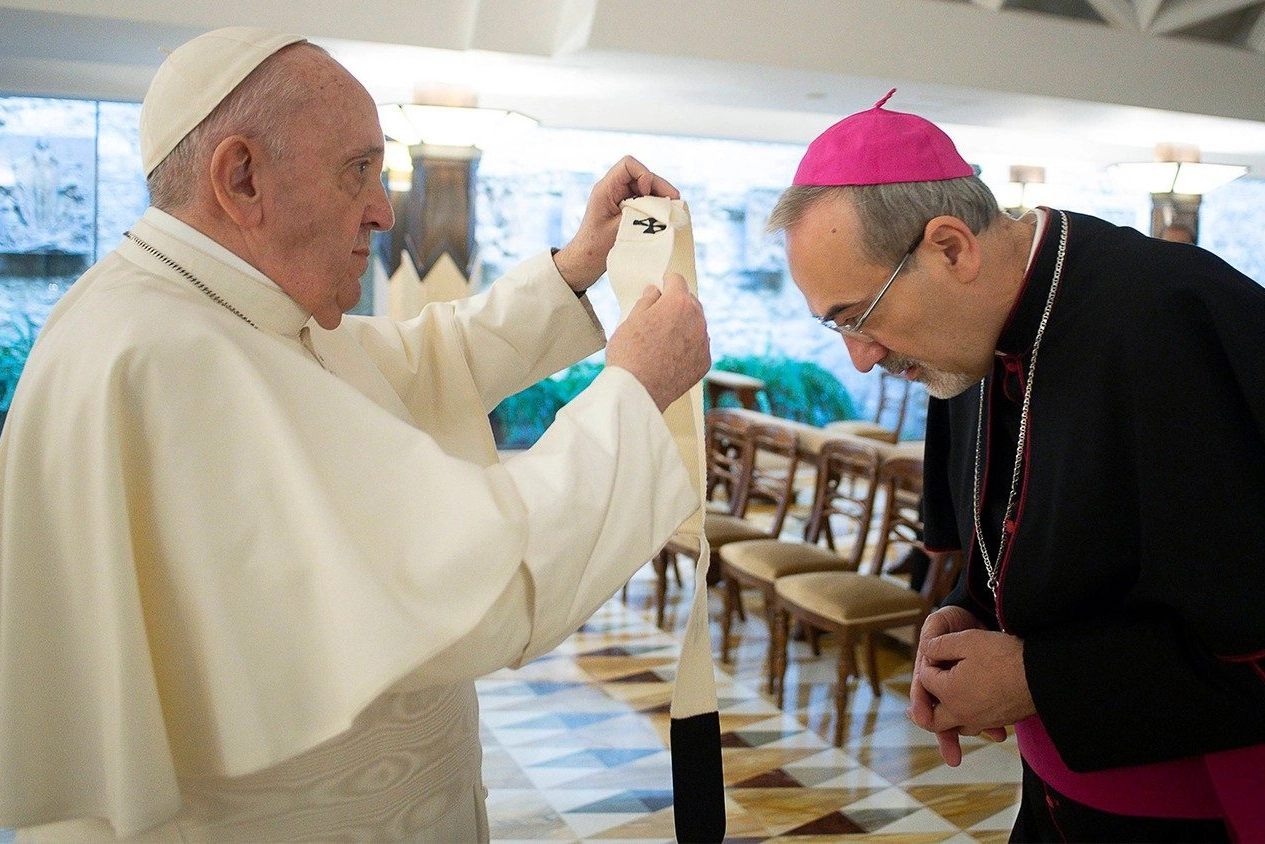 Il 24 ottobre 2020 papa Francesco lo ha nominato patriarca di Gerusalemme dei Latini e il 28 ottobre seguente gli ha imposto il pallio