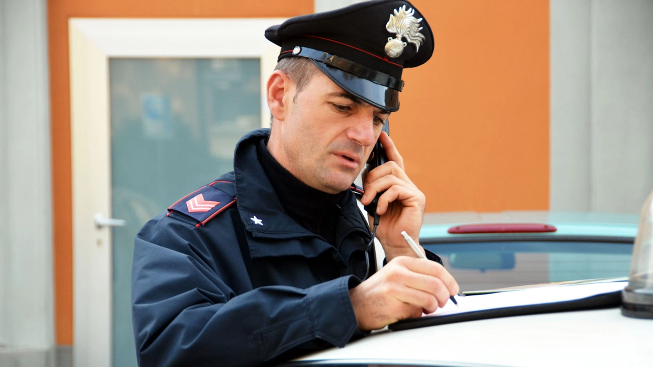 Il ragazzino è stato fermato dai carabinieri