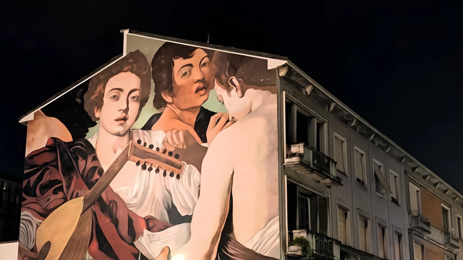 I Musici di Caravaggio in via Cavour I Musici di Caravaggio in via Cavour