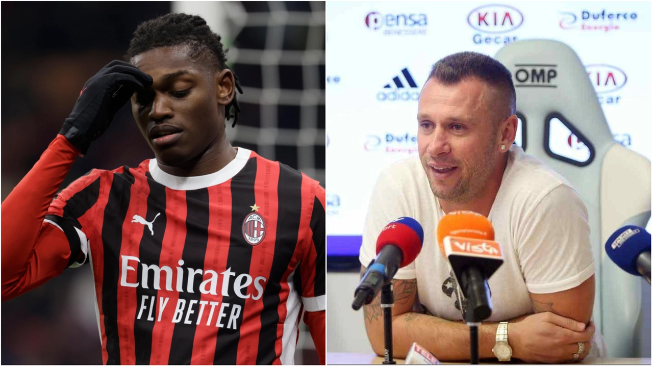 Raphael Leao e Antonio Cassano protagonisti della polemica a distanza Raphael Leao e Antonio Cassano protagonisti della polemica a distanza