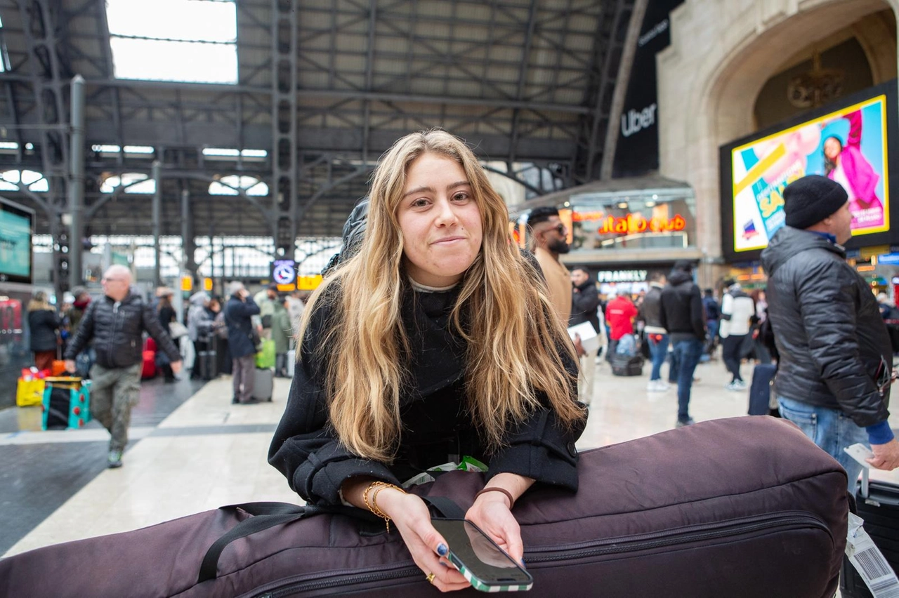 Gabriella, ragazza californiana diretta a Firenze