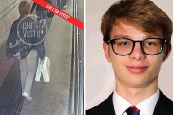 Edoardo Galli e il frame che lo riprende in Stazione Centrale a Milano