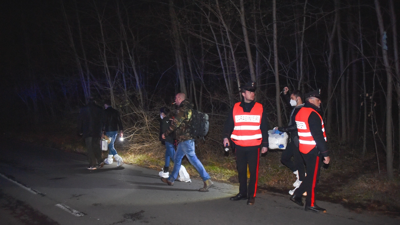 I rilievi sul luogo dell’omicidio
