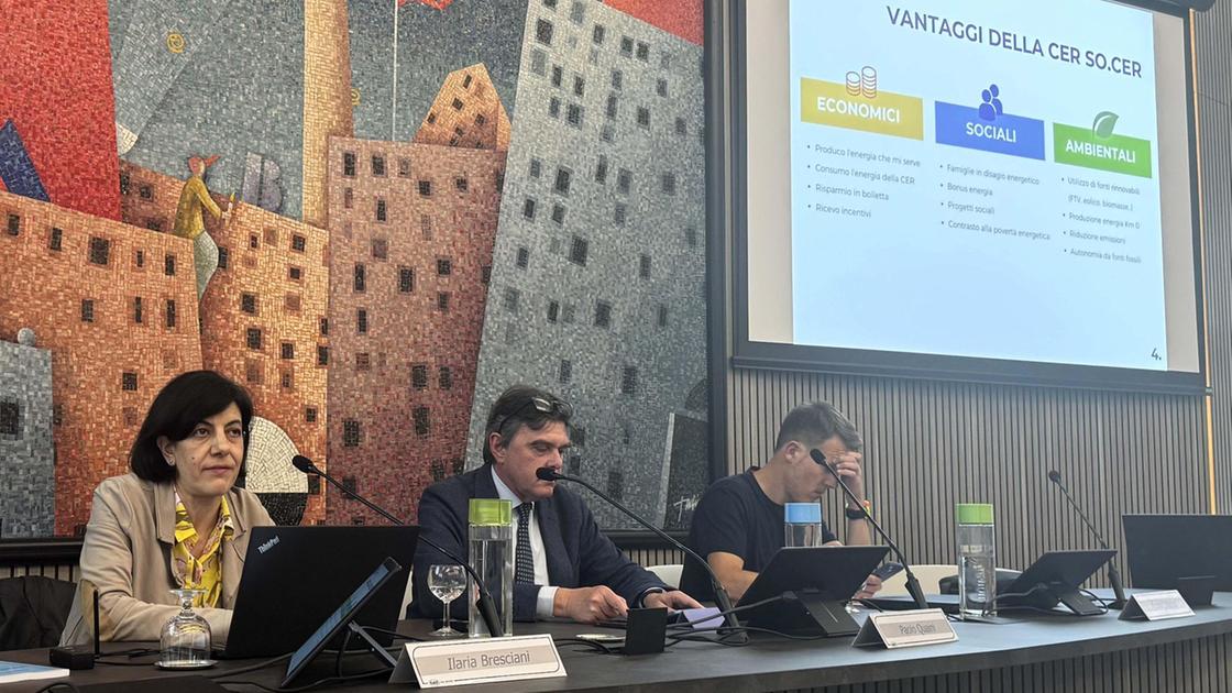 Comunità energetica. Oltre 500 adesioni Comunità energetica. Oltre 500 adesioni