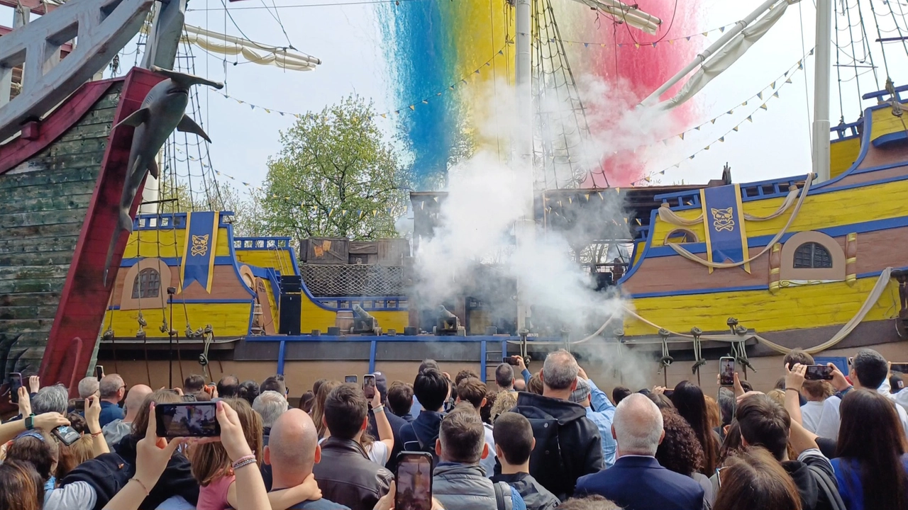 Colpi di cannone e fuochi d'artificio danno il via ad Animal Treasure Island, nuova attrazione di Gardaland 2025 Colpi di cannone e fuochi d'artificio danno il via ad Animal Treasure Island, nuova attrazione di Gardaland 2025