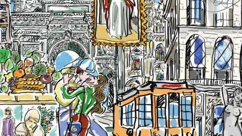 I baciamano delle autorità civiche, il più elegante omaggio a Maria Grazia Mazzocchi, che presiede l’Associazione MuseoCity ETS, promotrice... I baciamano delle autorità civiche, il più elegante omaggio a Maria Grazia Mazzocchi, che presiede l’Associazione MuseoCity ETS, promotrice...