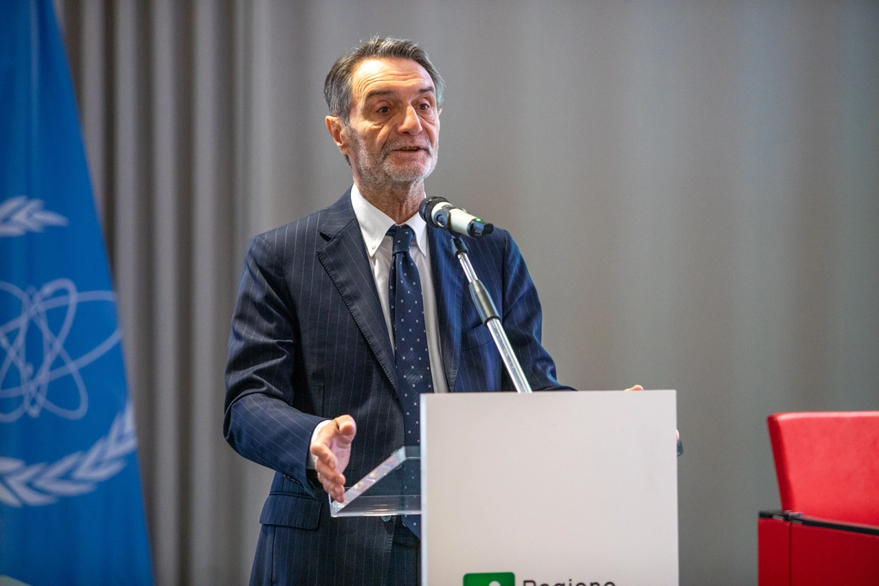 Attilio Fontana, presidente della Fondazione Fiera