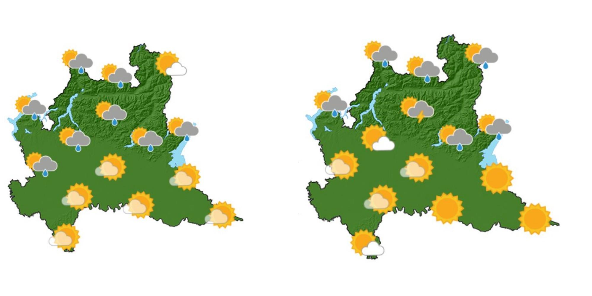 Caldo estivo, ma temporali e grandine sono in agguato: quando e dove. Le previsioni a Milano e in Lombardia Caldo estivo, ma temporali e grandine sono in agguato: quando e dove. Le previsioni a Milano e in Lombardia