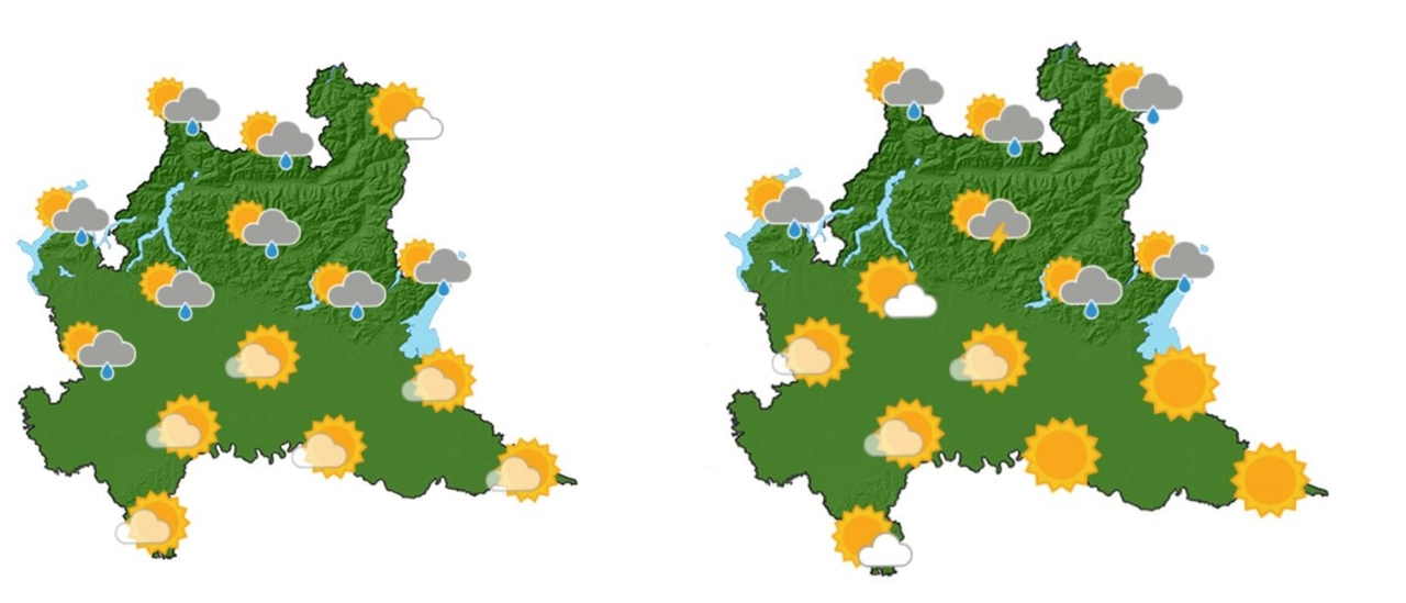 Meteo Lombardia, peggioramento in arrivo (Foto Arpa Lombardia)