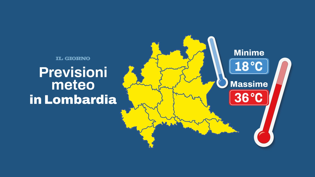 Giornate di caldo torrido in Lombardia: le previsioni meteo Giornate di caldo torrido in Lombardia: le previsioni meteo