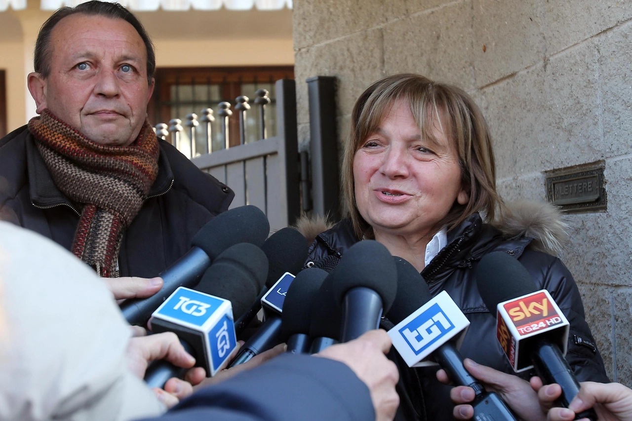 I genitori di Chiara, Giuseppe e Rita Poggi