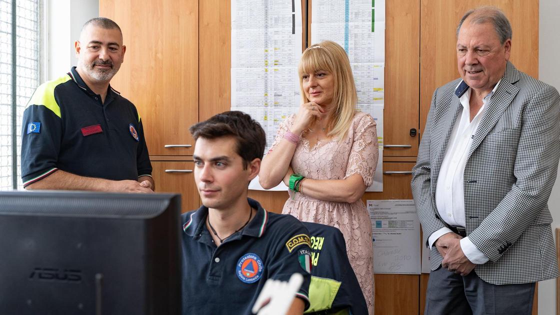 Cento uomini in prima linea. Protezione civile: grande traguardo Cento uomini in prima linea. Protezione civile: grande traguardo