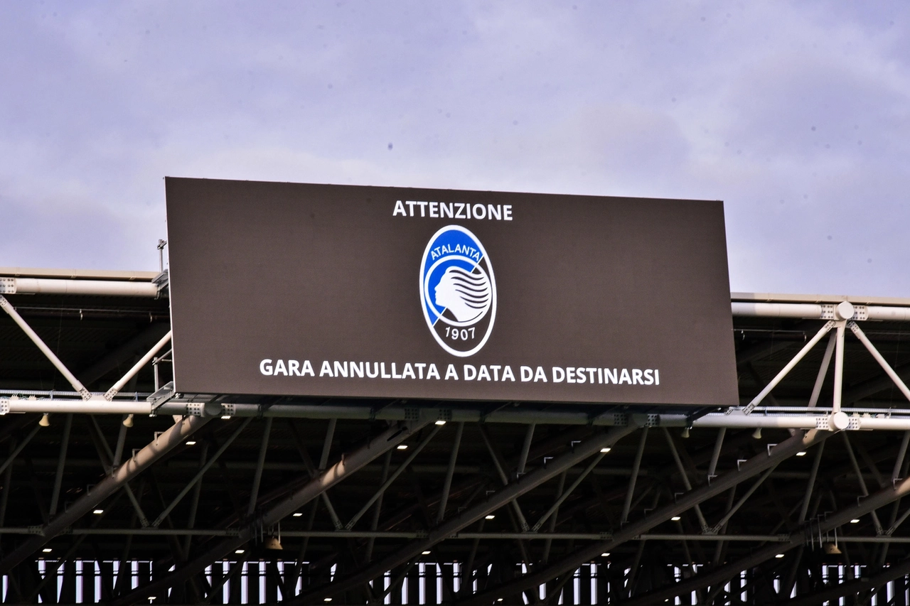 L'annuncio allo stadio