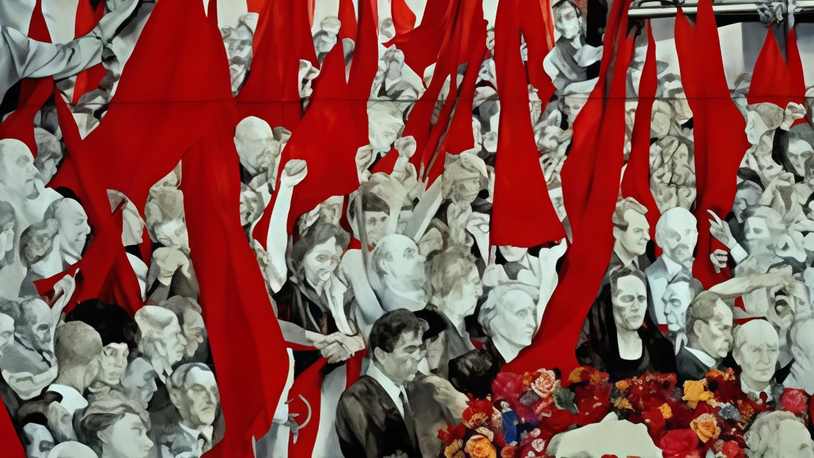 L'artista Filippo Panseca rivoluziona la comunicazione politica con estro e kitsch, trasformando i congressi di partito in spettacoli televisivi. Un'analisi critica di Guido Bandera. L'artista Filippo Panseca rivoluziona la comunicazione politica con estro e kitsch, trasformando i congressi di partito in spettacoli televisivi. Un'analisi critica di Guido Bandera.
