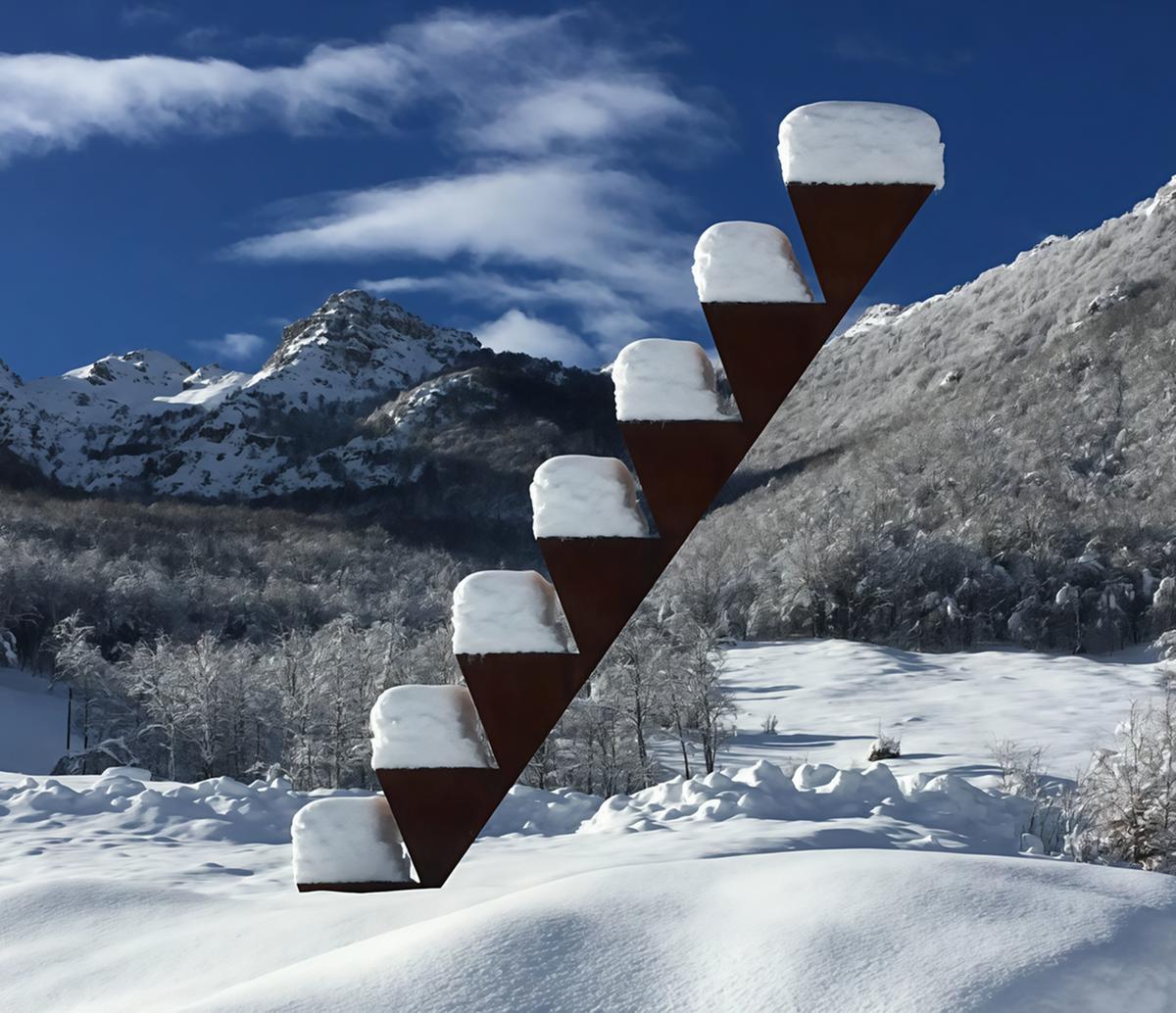 Tre nuove installazioni a cielo aperto impreziosiscono Morterone Tre nuove installazioni a cielo aperto impreziosiscono Morterone