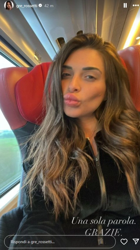 Greta Rossetti (Storia Instagram)