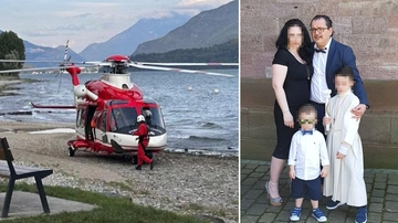 Sergio Corsano, disperso nel lago a Dorio dopo aver salvato i figli: così è sparito sott’acqua il papà-eroe