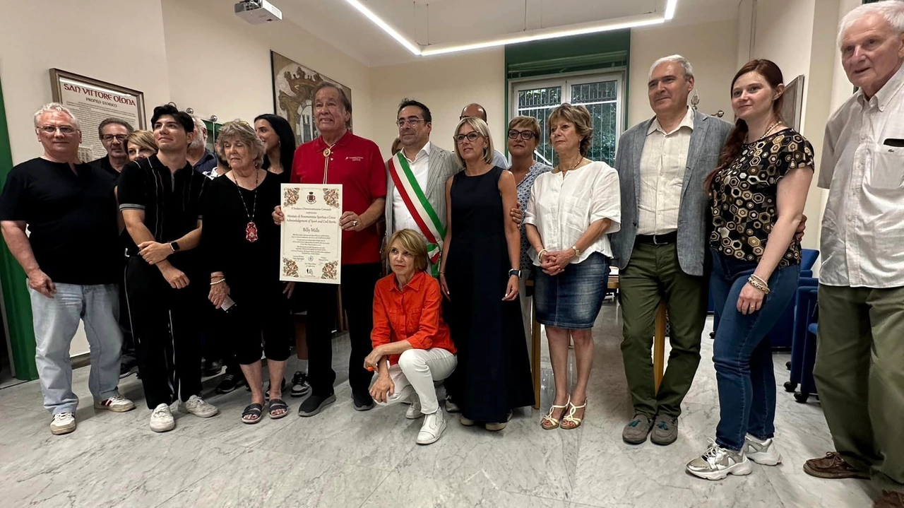 Billy Mills a San Vittore Olona Billy Mills a San Vittore Olona