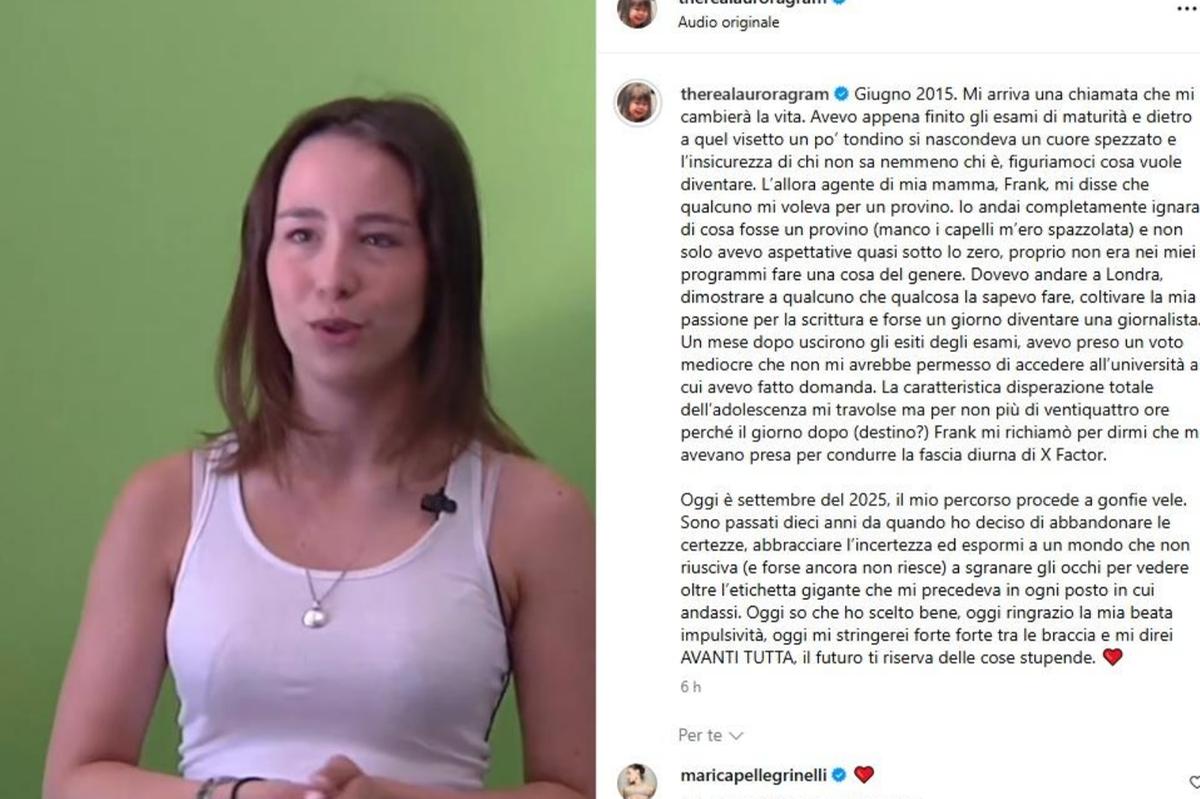 il primo provino di aurora ramazzotti dieci anni anni fa la chiamata che mi ha cambiato la vita