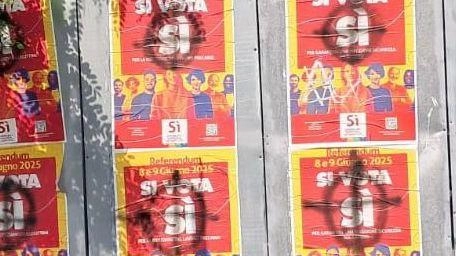 Simboli nazisti sui manifesti pro referendum, Cgil milanese e Coordinamento referendario condannano: "Episodio grave che si inserisce in un...