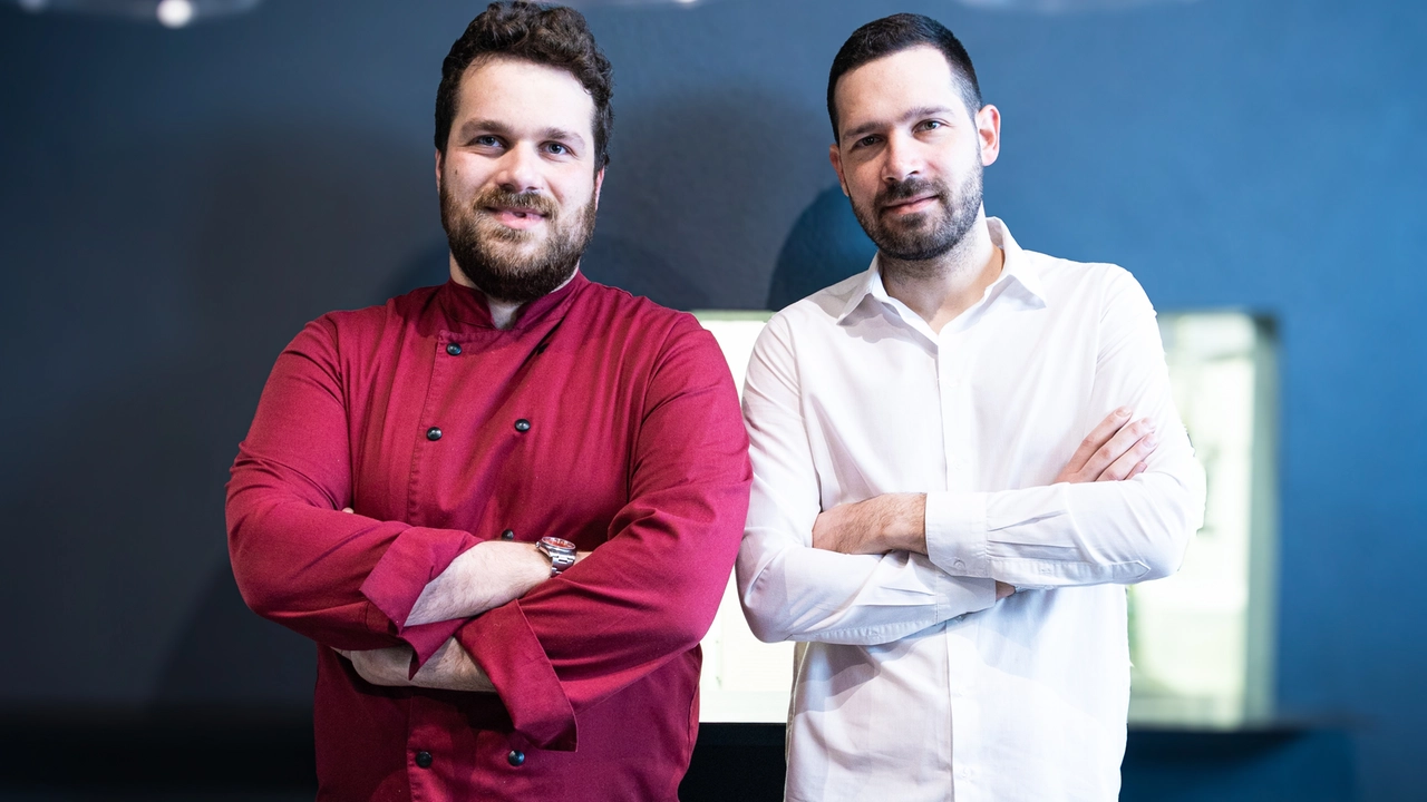 I fratelli Andrea e Mattia Spotti, titolari da 3 anni del ristorante LaTable I fratelli Andrea e Mattia Spotti, titolari da 3 anni del ristorante LaTable
