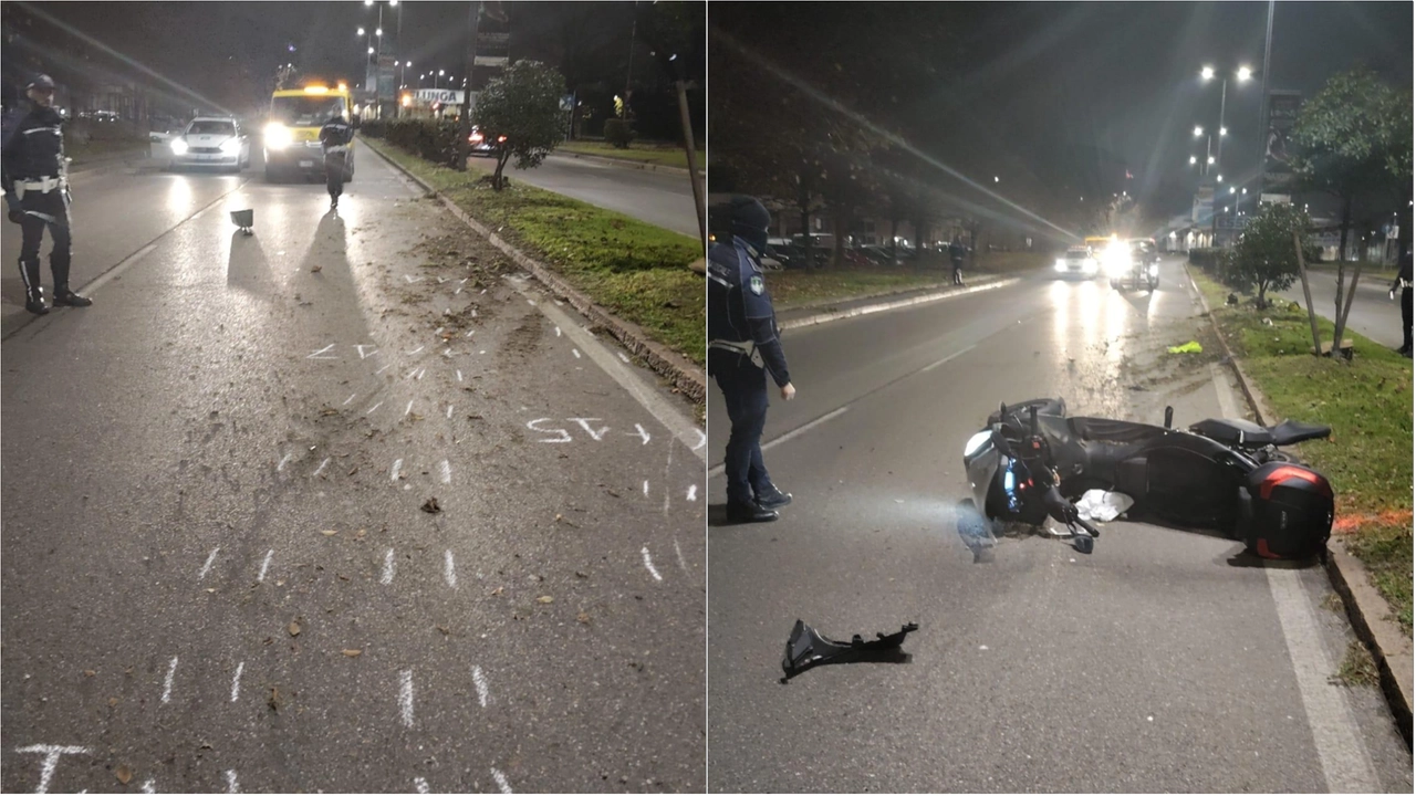 I rilievi sul luogo dell'incidente in via Palmanova