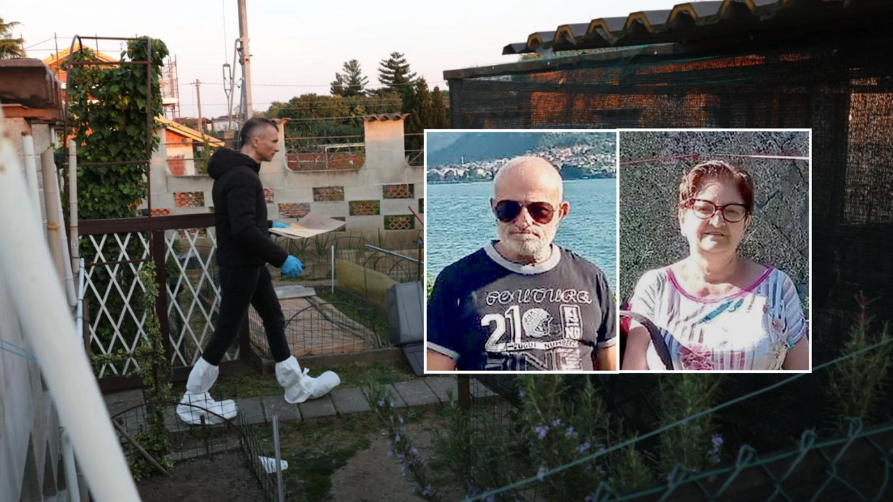Clara Crivellin e il marito Anselmo Zanellato A sinistra la scena del crimine in vicolo Castellazzo